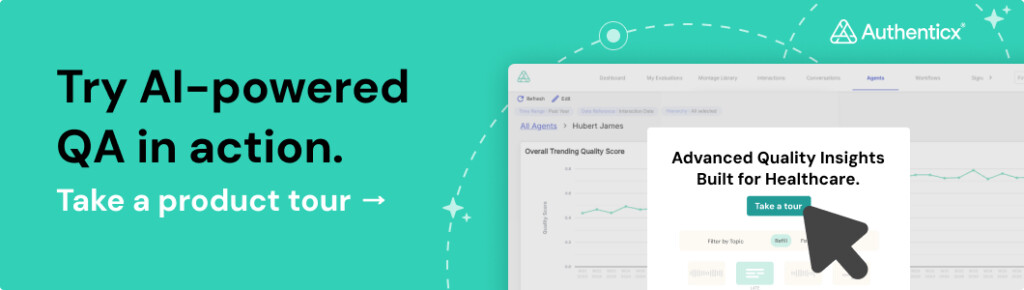 Authenticx: AI-Powered Quality Assurance Product Demo