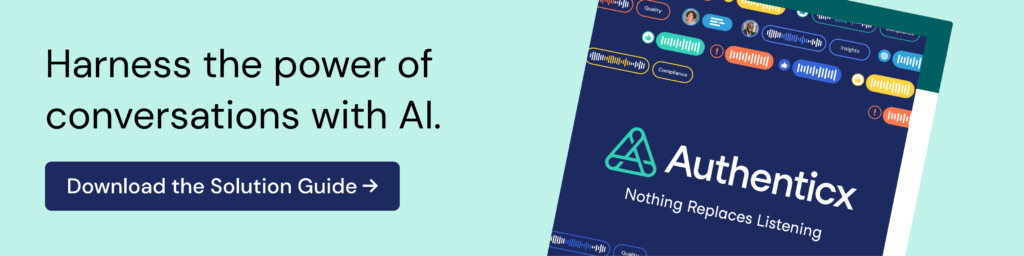 Resource: The Authenticx AI Solution for Healthcare