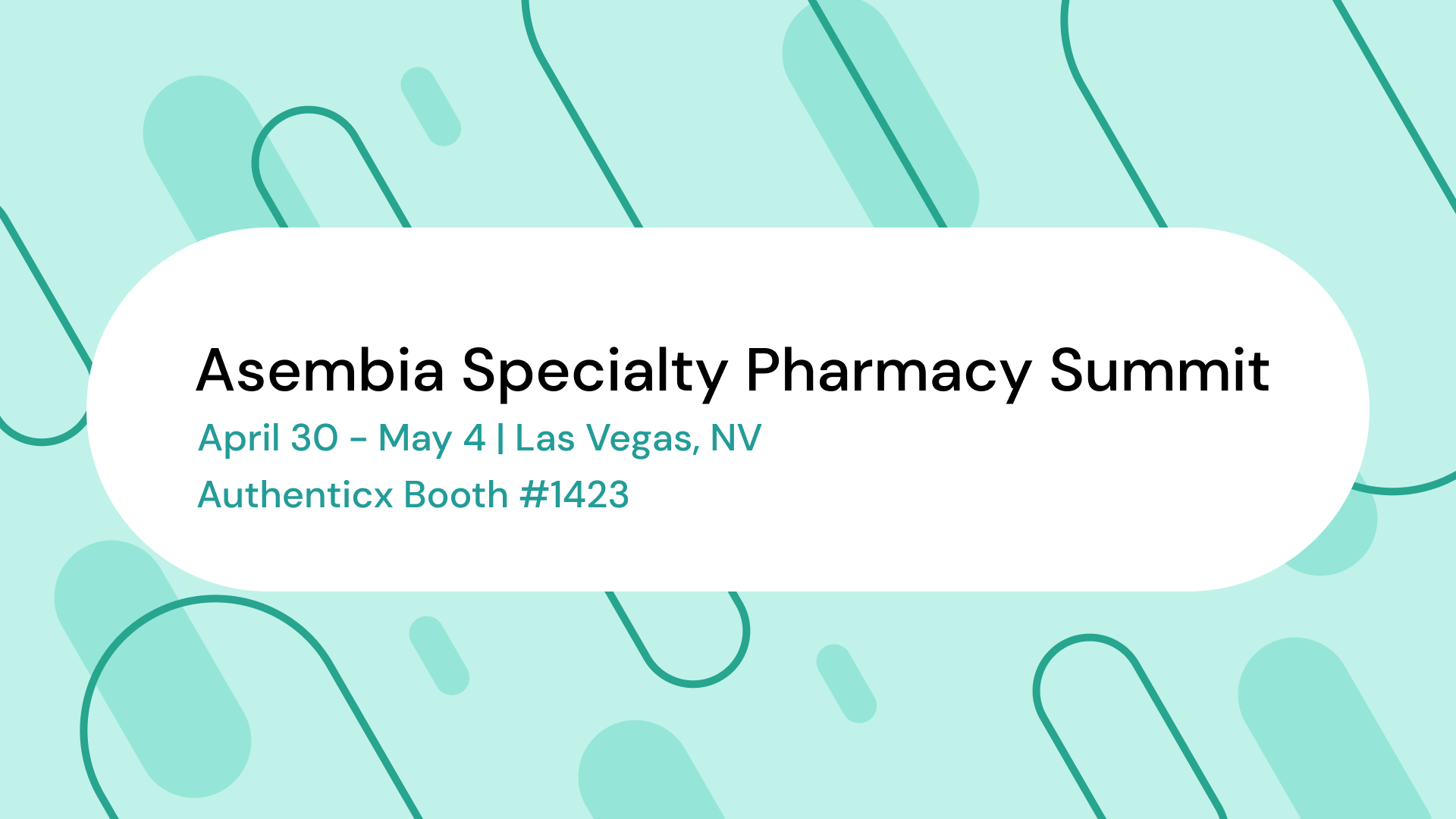 Asembia Specialty Pharmacy Summit | Authenticx at Events Landing Page